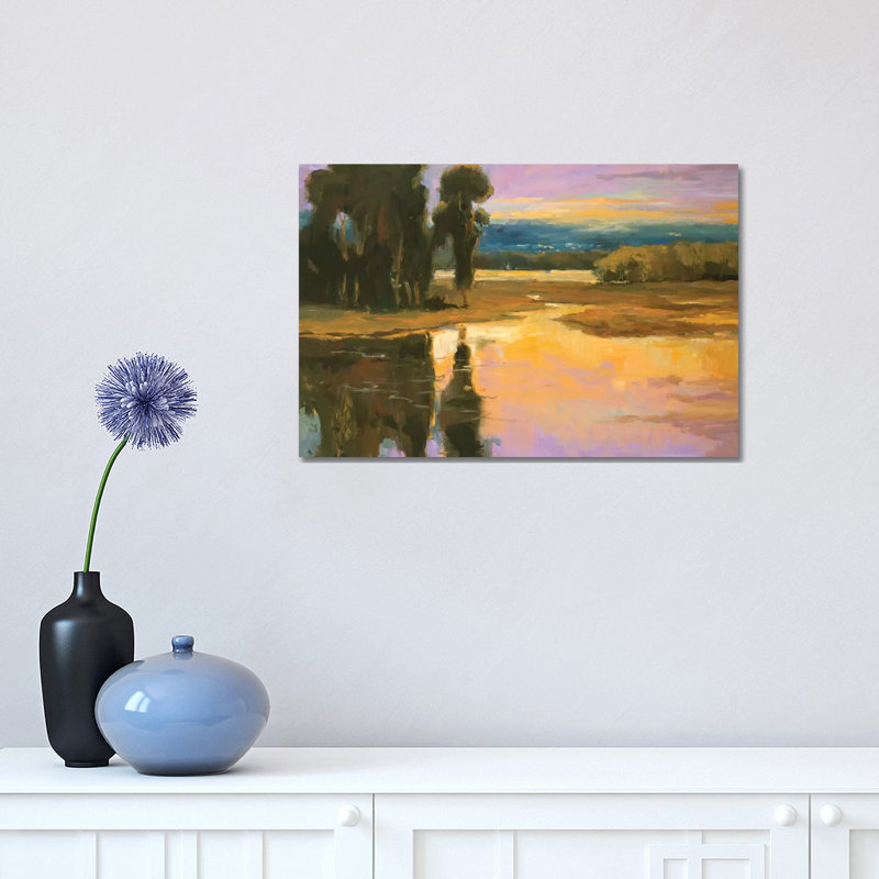 Peaceful I by Allayn Stevens - Wrapped Canvas Print, 30.48 cm H x 45.72 cm W