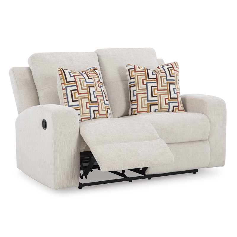 Causeuse inclinable Agostini, Beige