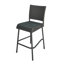 Fauteuil en polyuréthane gris de 29 po sans accoudoirs pour une réception en plein air, groupe de sièges pour 2 personnes, fonction de cadre météo, sièges, facile à assembler-1901721696