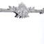 Alyannah Iron Flat Wall Mirror