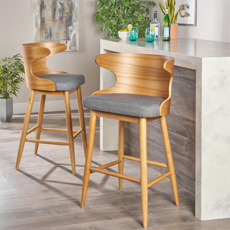 Chaise de bar, Gris