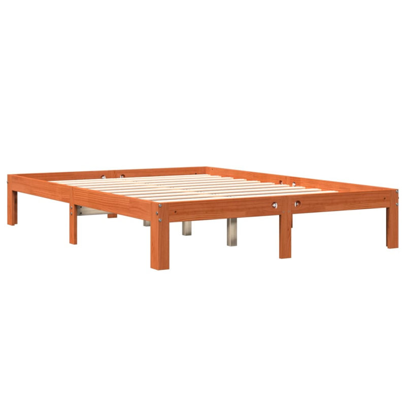 Nouri Solid Wood Bed, Small Double (4')