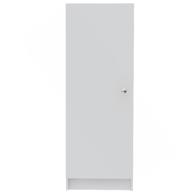 Richmond Rectangle Pantry Cabinet White, White