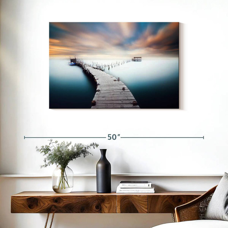Aletra Dock Over Azure Waters
