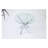 35.43" Round Tempered Glass Table – Silver Iron Frame, Modern Minimalist-130029578