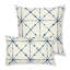 Trilogy Throw Square Indoor/Outdoor Pillow Cover & Insert by Elaine Smith-549656646-549656640