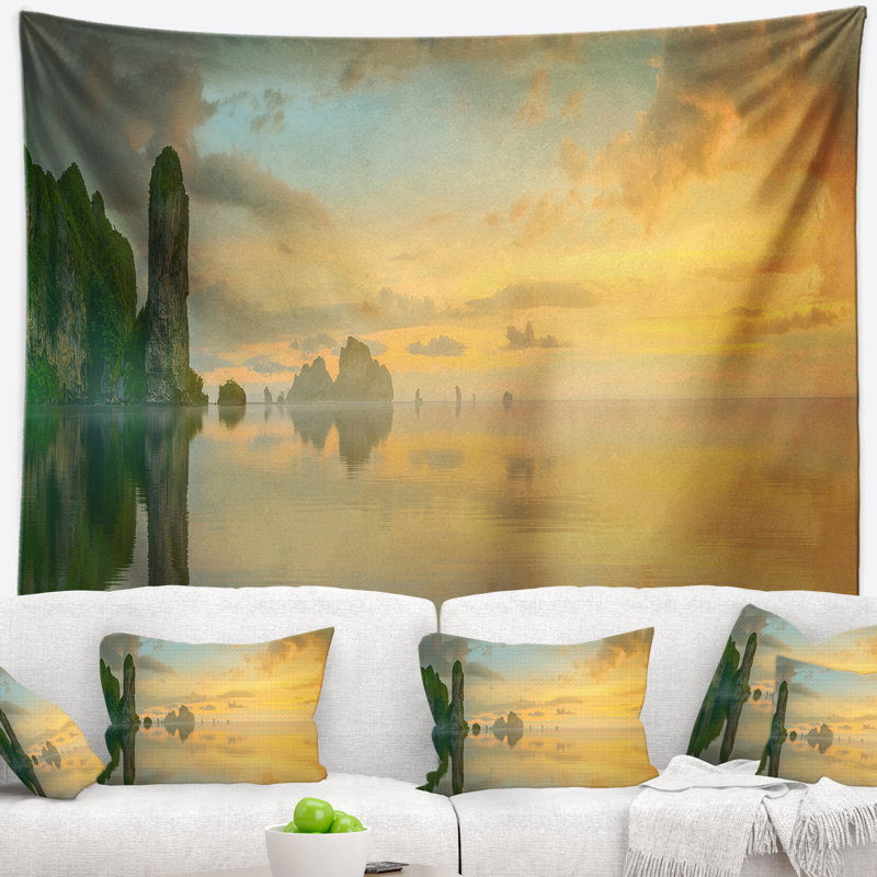 Polyester Tapestry, 32" H x 39" W