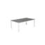 Doney Rectangular Glass Outdoor Coffee Table - 120 cm W 70 cm D