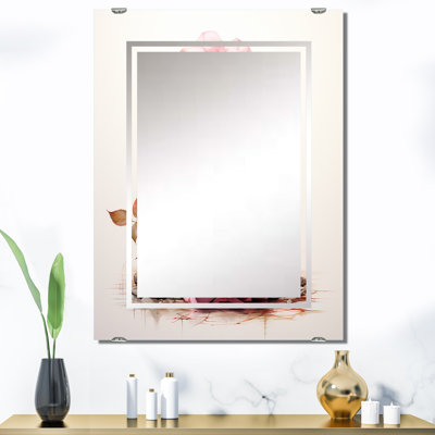 Brandel - Rose Wall Mirror MIR141703