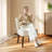 Modern Velvet Accent Chair, Soft Upholstered Living Room Chair-1214252812