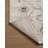 Monroe Oriental Machine Woven Polyester Area Rug in Gray/Ivory-87054032