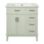 Meuble-lavabo 30 po avec lavabo en céramique-219294833