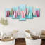 Délectable macarons sur toile, 5 pièces-2010982770
