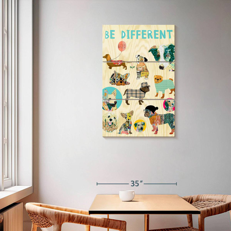Ashelle Kids Dogs différent, H 57 po x l 36 po