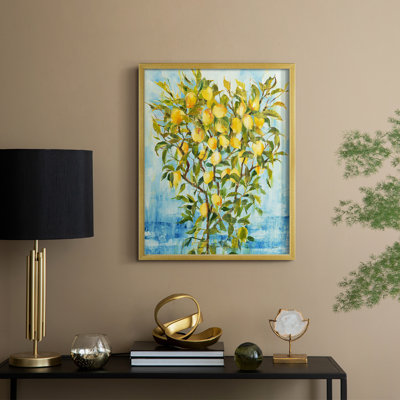 Lemonade Framed Print - Solid Wood