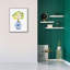 «Epic Graffiti» «Lemon Chinoiserie 2 V2» par Farida Zaman, art mural sur toile, 26 po x 34 po-1937207642