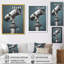 Blanc, bleu, cosmique, télescope, observatoire - Art mural-1326465472-1326465473