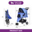 Foldable Pet Stroller-123818019
