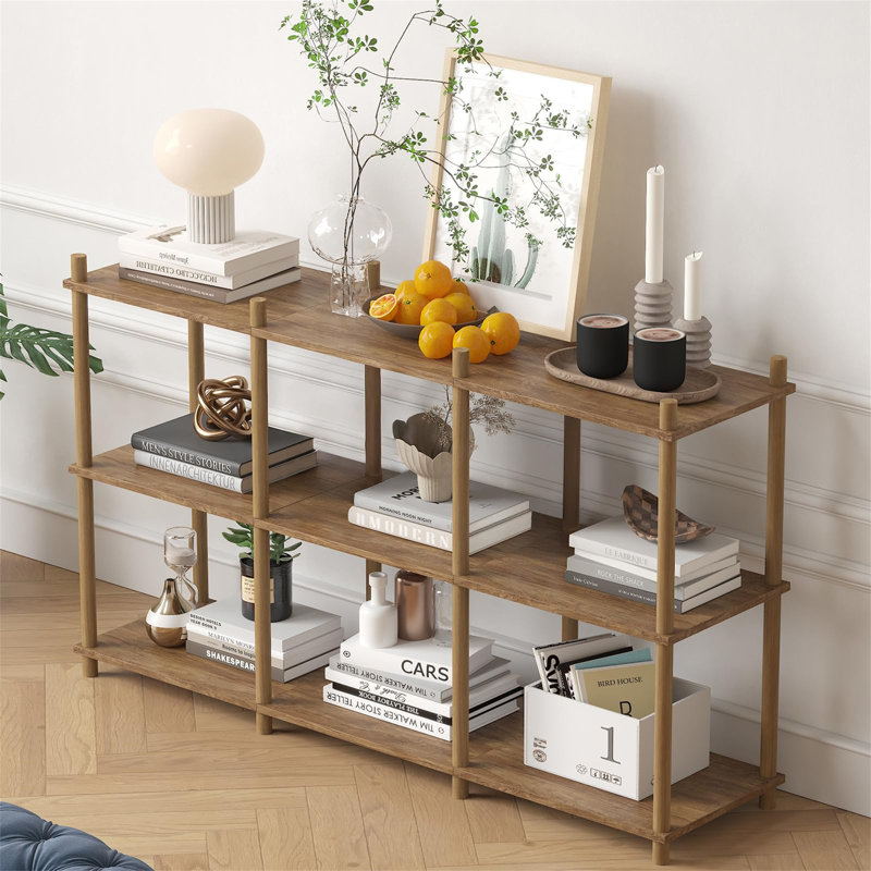 71cm H x 120cm W Etagere Bookcase