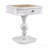 White Finish Game Table