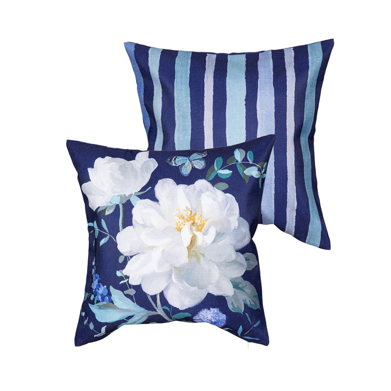 Housse de coussin interchangeable Spring Morning Blooms