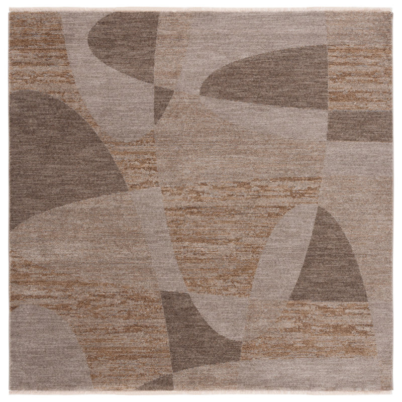 Artiles Performance Abstract Rug, Square 6'7"