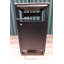 Outdoor Wicker Bar Cart, Storage Hooks, Rolling Wheels For Patio, Garden, Backyard & Deck