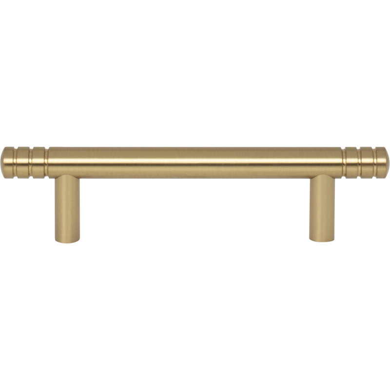 Griffith 3.75" Center to Center Bar/Handle Pull, Warm Brass