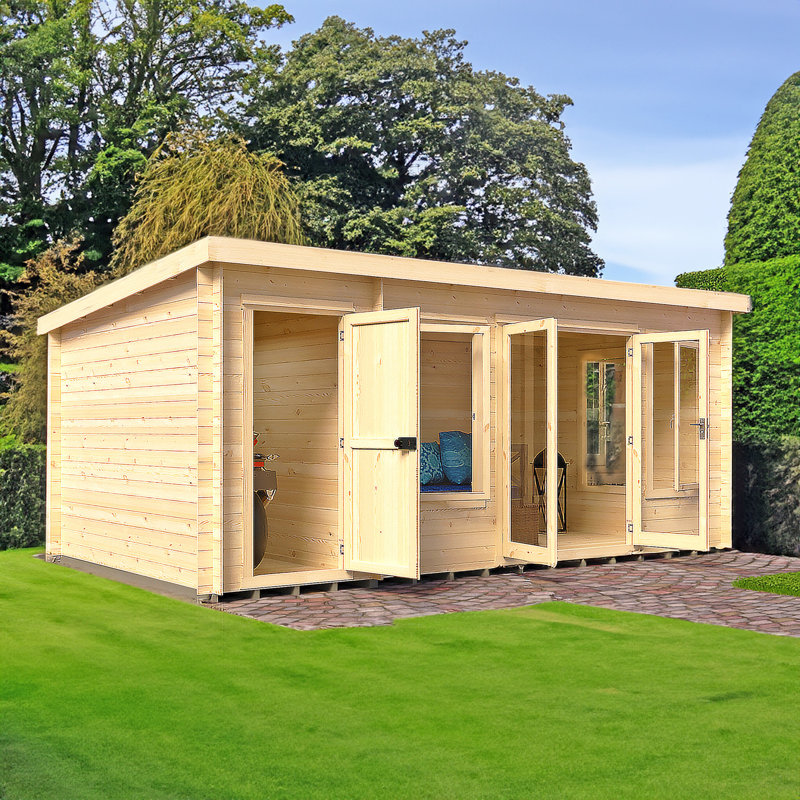 Elm Log Cabin 10 ft x 17 ft