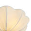 Nordic Pleated Fabric Semi Flush Mount