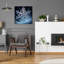  «Snowflake 3» par Rey Klimt, art mural en verre acrylique-1669654165