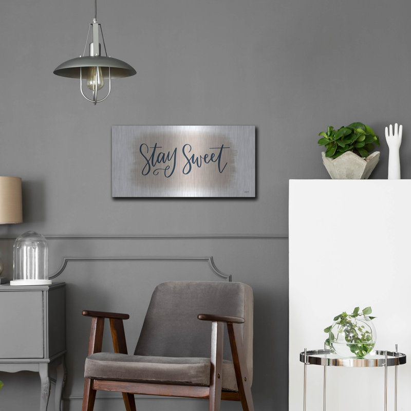 «Stay Sweet» par Imparfect Dust, H 12 po x l 24 po