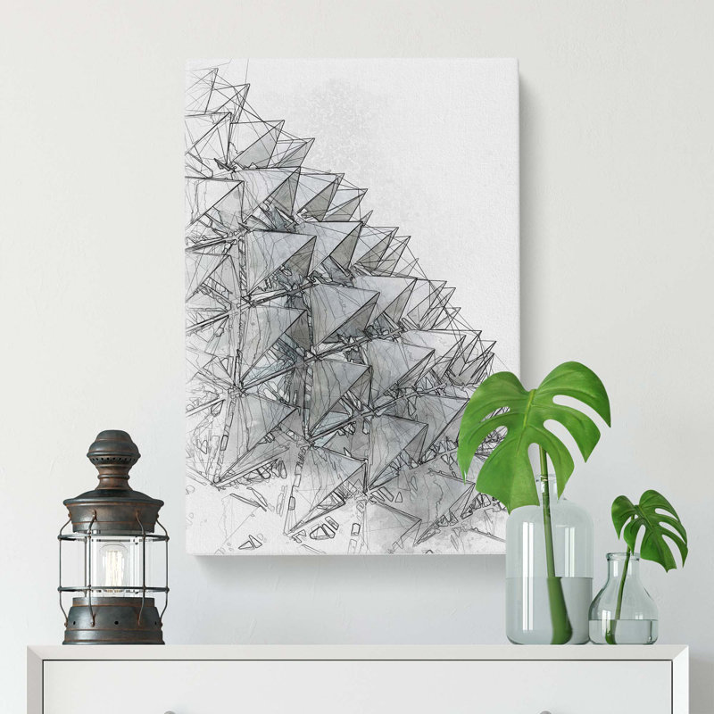 Sketching The Architecture Vol.63 - Wrapped Canvas, 76cm H x 50cm W x 3cm D