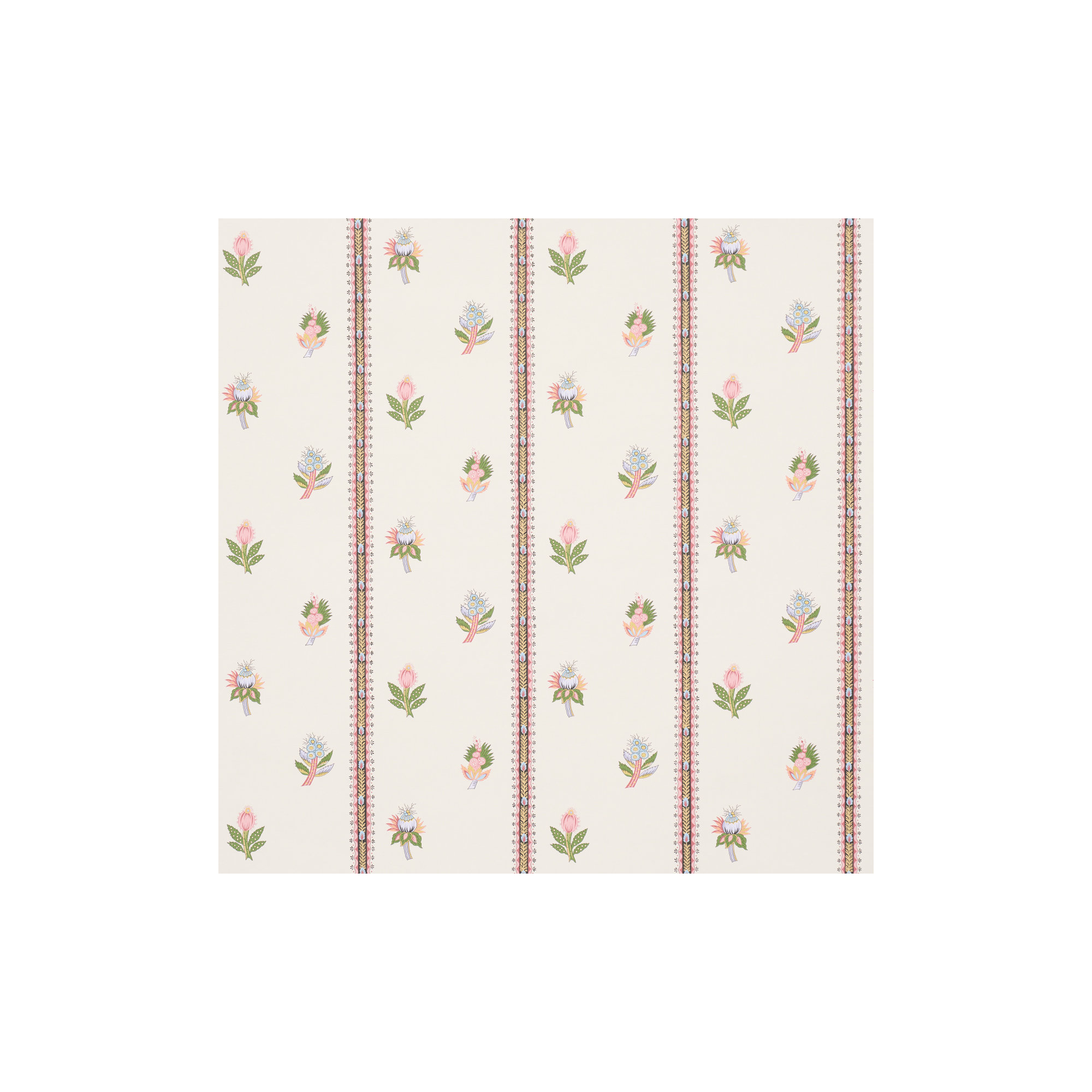 Les Fleurs Exotiques Wallpaper, Antique Rose