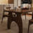 Retro Solid Wood Dining Table Sets-1559555147-1559555146