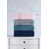 Gris / bleu foncé / rose est en rupture de stock