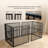 31.5'' H Panel Metal Exercise Pen-89058338