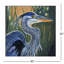 «Blue Heron in Morning», art encadré