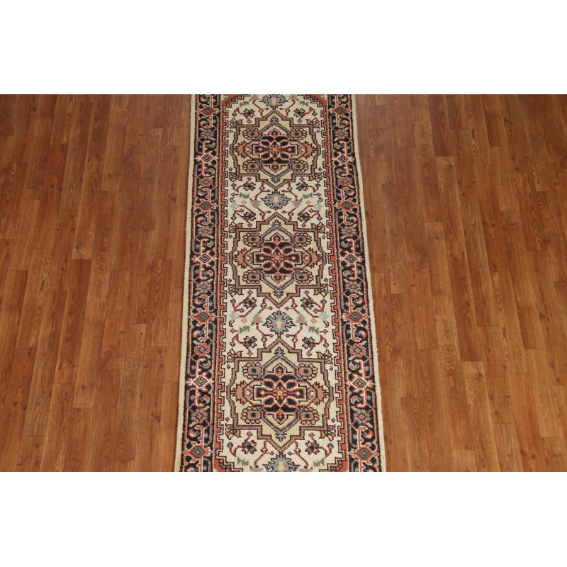Tapis ivoire Heriz Serapi
