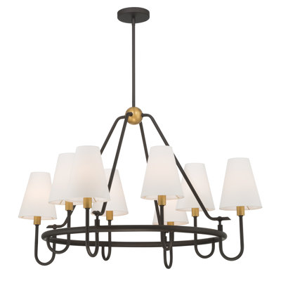Bellforge 38" 8-Light Pendant