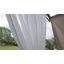 Panneau de rideau d'extérieur simple blanc transparent avec œillets l 100 po x L 96 po Abba-2110686167-2066339068