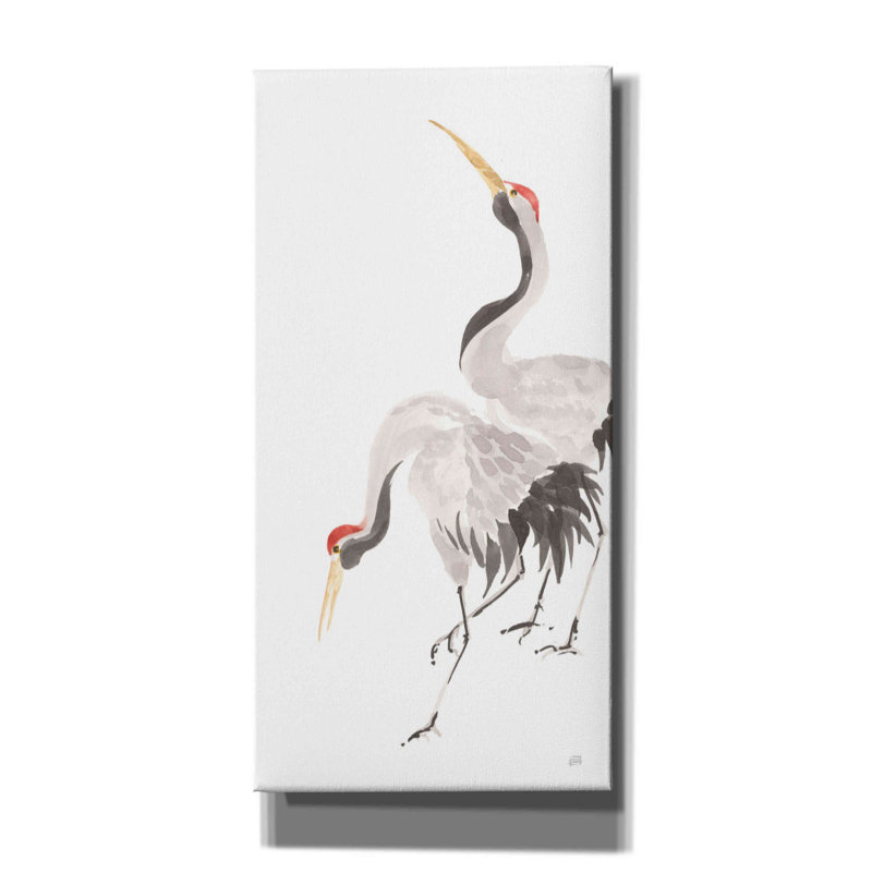 " Scroll Crane IV " by Chris Paschke, 24" H x 12" W x 0.75" D
