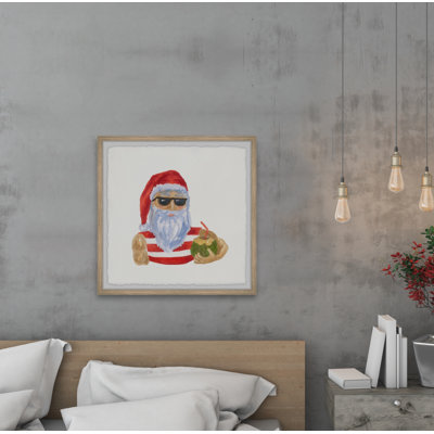 Coconut Holiday - Single Picture Frame Painting