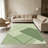 1PC Geometric Sage Green Color Block Striped Modern Minimalist area rugs for Living Room, Soft and Comfortable, Suitable for all seasons, easy-to-maintain, machine washable Indoor floor mat, Under Table Farmhouse suitable for dining room, bedroom,-129131751