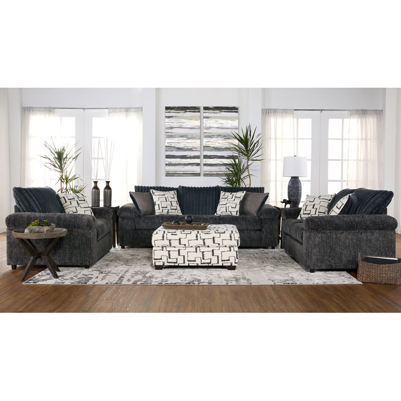 Causeuse 19950LS - Gris anthracite galactique / Gris anthracite