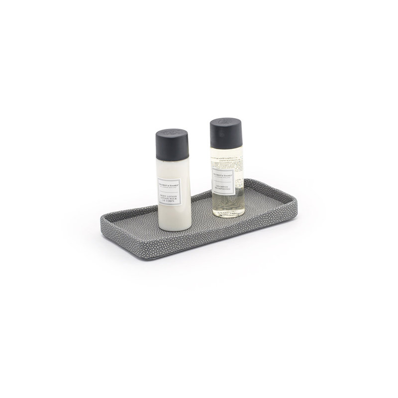 Belize Bathroom Tray, Smoke