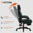 440LBS Heavy Duty High Back Executive Chair Ergonomic Computer Desk Chair