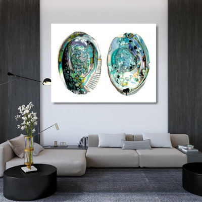 Dovecove McCavitt, Naomi Gallery Wrapped Canvas Art Titled: Abalone Shells I 150726Z