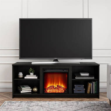 Latitude Run® TV Stand for TVs up to 65 with Fireplace Included - Wayfair  Canada