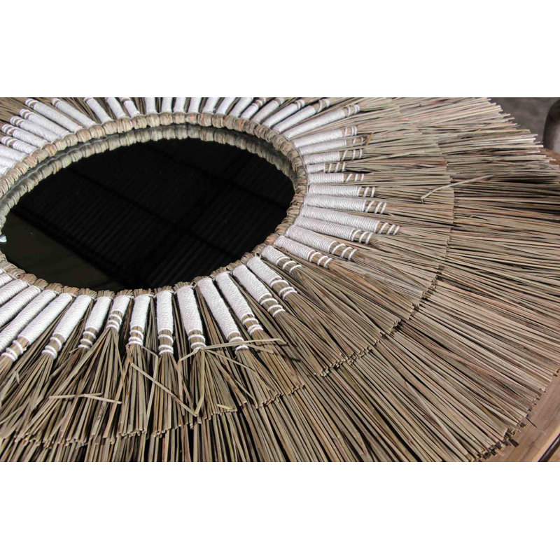 Miroir mural Niko Natural Mendong